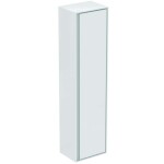 IDEAL STANDARD - Connect Air Vysoká skříňka 40x30x160 cm, lesklá bílá/světlá šedá mat E0832KN