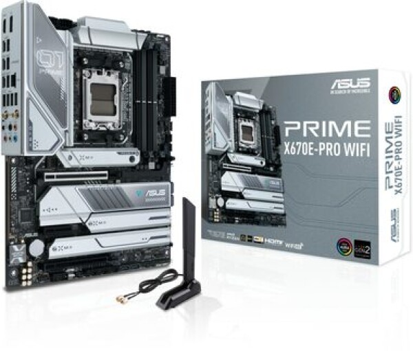 ASUS PRIME X670E-PRO WIFI AMD X670 DDR5 SATA III RAID USB GLAN Wi-Fi M.2 sc.AM5 ATX (90MB1BL0-M0EAY0)