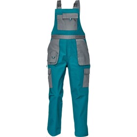 Monterkové kalhoty MAX EVOLUTION LADY Doprodej!! dámské s laclem, zeleno-šedé 42 zeleno-šedé