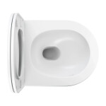 OMNIRES - Závěsné WC OTTAWA SILENT POWER™ se sedátkem soft-close, 49 x 37 cm, matná bílá OTTAWASPMWBM