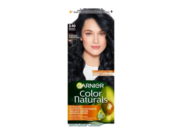 Garnier Color Naturals permanentní barva na vlasy 2.10 Modročerná, 60+40+12ml
