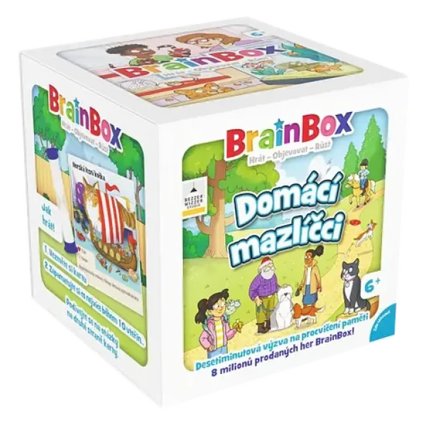 Asmodee BrainBox - domácí mazlíčci
