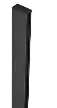POLYSAN - ZOOM BLACK rozšiřovací profil pro nástěnný pevný profil, 15 ZL915B