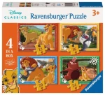 Ravensburger Disney: Lví král 4 v 1