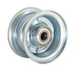 Feba Disk 4", kovový dělený, kuličkové ložisko délka 75 mm 1077_1