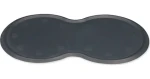 TRIXIE Podložka pod misky 45x25 cm šedá / Podložka pod misky / guma / protiskluzová