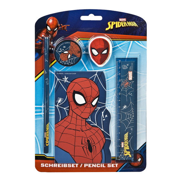 Set psacích potřeb 5ks Spider-Man - UnderCover