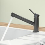 Dřezová baterie Villeroy & Boch Como Window, 92570005, antracit 92570005