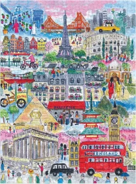 GALISON Puzzle Města z celého světa