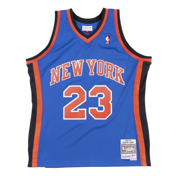 Mitchell & Ness Pánský dres New York Knicks NBA Marcus Camby #23 1998-99 Swingman Velikost: M