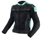 Dámská bunda Xrc Tourer Air Hlt Tech Air ready black/turquoise - 40 / černá