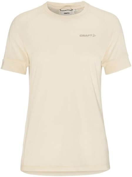 Běžecké tričko CRAFT ADV Trail Wool SS - bílé Velikost textilu: M