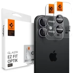 Spigen Glass tR EZ Fit Optik Pro 2 Pack ochranné sklo na čočku fotoaparátu pro Apple iPhone 17 fialová (AGL10127)