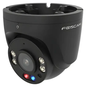 Foscam W5EP černá / Venkovní IP kamera / 5 MPx / PoE / IR 20 m / Detekce osob a vozidel (6954836098998)