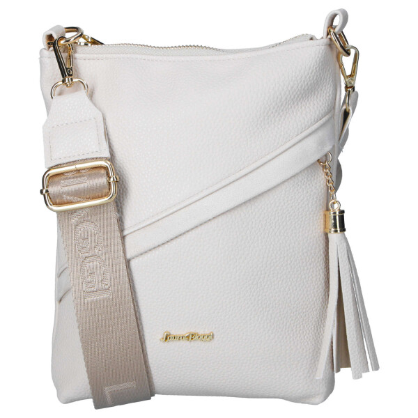 Trendy dámská koženková crossbody kabelka LB Marry, béžová