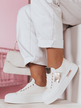 Dámské tenisky na platformě TRENDIS white FashionStreet ZY0703 40
