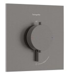 HANSGROHE - Ecostat Comfort E Termostatická baterie pod omítku, kartáčovaný černý chrom 33710340