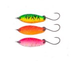 Zebco Plandavka Target Fish Trout UL Spoon Set 3ks - 2,2g,Zebco Plandavka Target Fish Trout UL Spoon Set 3ks - 2,2g