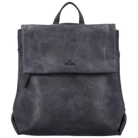 Trendy dámský koženkový kabelko-batoh Coveri Lethea, tmavě modrý