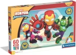 CLEMENTONI Puzzle Iron Man a jeho úžasní přátelé MAXI