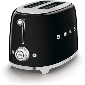 SMEG TSF01BLEU černá / Topinkovač / 950 W / 2 sloty / 2 topinky / 6 stupňů opečení (TSF01BLEU)