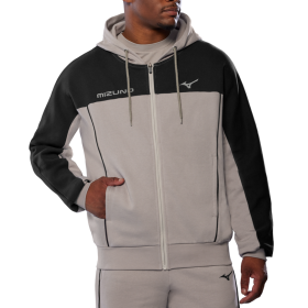 Běžecká mikina Mizuno Athletics Mizuno Sweat JK K2GCC00503 Velikost textilu: M