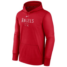 Nike Pánská mikina Los Angeles Angels MLB 2024 Authentic Practice Therma Hoodie Velikost: 2XL