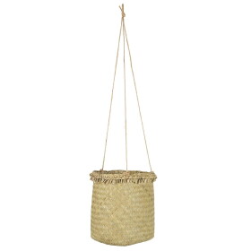 IB LAURSEN Závěsný bambusový košík String, přírodní barva