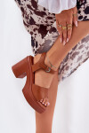 Sandály na podpatku model 209923 Step in style 40
