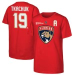 Fanatics Dětské tričko Matthew Tkachuk #19 Florida Panthers 2024 Stanley Cup Champions Name Number Velikost: Dětské let)