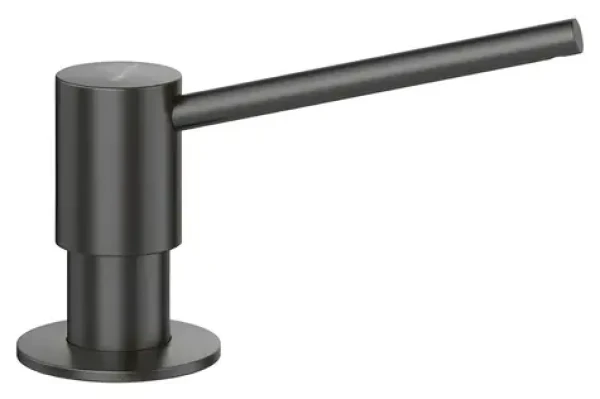 Villeroy Boch Dávkovač saponátu antracit / Dávkovač saponátu / 250 ml / nerezová ocel (92362005)