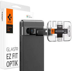 Spigen Glass EZ Fit Optik 2 Pack Black Google Pixel 7a AGL05970