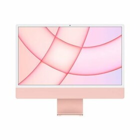 Apple iMac 24 Retina 4.5K M1 růžová / 24 4.5K / Apple M1 / 8GB / 256GB SSD / Apple 7-core / macOS Big Sur (MJVA3CZ/A)