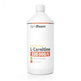 L-karnitin - GymBeam (tropical fruit, 1000 ml) (3738-4-1000ml-tropicalfruit)