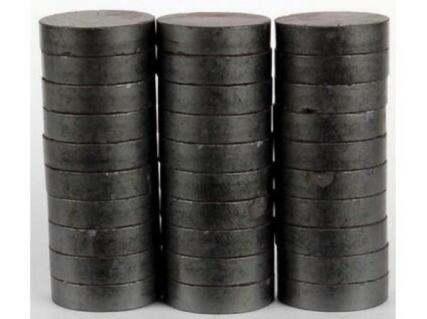 Magnety kulaté 20mm/30ks - šedé