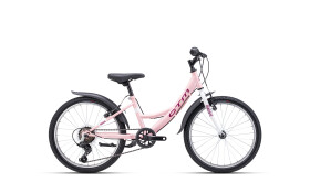 Dětské kolo CTM MAGGIE 20", barva matná světle růžová, model 2026