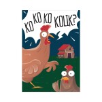Hrací a pohyblivé přání k narozeninám - Kohout - Albi