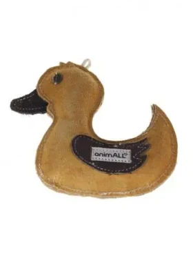 AnimALL Hračka Kachna kůže natural 16,5x16,5 cm (110302)
