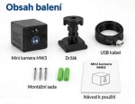Drobná WiFi kamera s 2K rozlišením a dlouhou výdrží - MW3