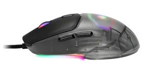 Tracer GAMEZONE NEON černá / herní optická myš / 12400 DPI / USB / 6 tl. + kolečko / LED podsvícení / 1.4 m (TRAMYS47400)
