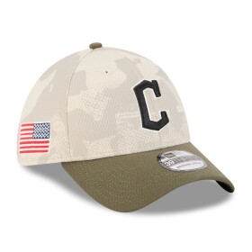 New Era Pánská kšiltovka Cleveland Guardians MLB 2025 Armed Forces 39THIRTY Flex Velikost: M/L