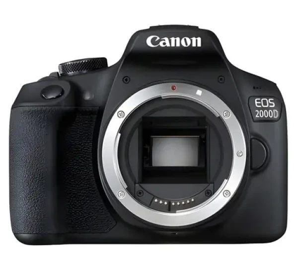Canon EOS 2000D černá / Digitální zrcadlovka / tělo bez objektivu / CMOS snímač / Wi-Fi / 3" displej (2728C001)