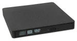 IBox IED03 černá / Externí DVD mechanika / USB-C / DVD±RW / CD 24x (IED03)
