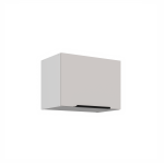 Horní skříňka nad digestoř Como 50 GU-36 1F Barva korpusu: Bílá, Barva dvířek: Kašmír