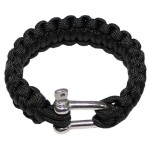 Náramek Paracord 2.3, kov. spona