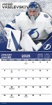 JF Turner Kalendář NHL Stoppers 2025 Wall Calendar