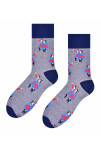 Ponožky Steven art.118 Folk pánské 39-46 černá 43-46
