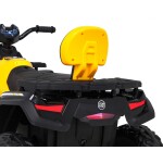 Mamido Dětská elektrická čtyřkolka XT-Speed 4x80W 24V žlutá