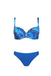 Dvoudílné dámské plavky BR model 19669489 Self modrá