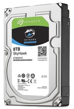 Seagate SkyHawk 8TB / HDD / 3.5 SATA III / 7 200 rpm / 256MB cache / 3y (ST8000VX004)